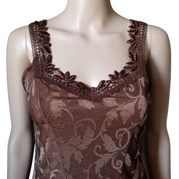 Vintage Arianne Brown Cami - Picture 3 of 9